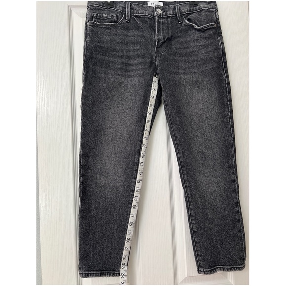 Frame Le Garcon Crop Jeans in Laird - Picture 1 of 12